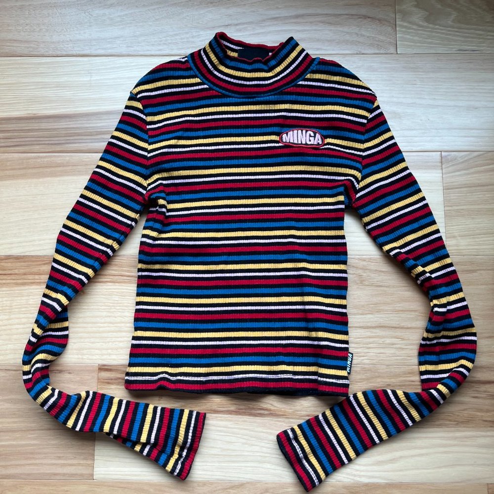 Minga Cropped long sleeve top